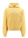 Saint Laurent Biologic Cotton Oversize Sweatshirt With Embroidered Logo
