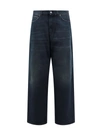 HAIKURE COTTON TROUSER WITH BACK LOGO PATCH