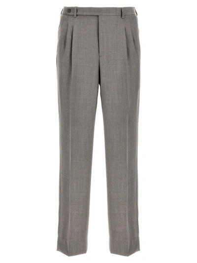 Brioni Capri Pants Gray In Grey