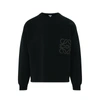 Loewe Men Anagram Cotton Blend Sweater