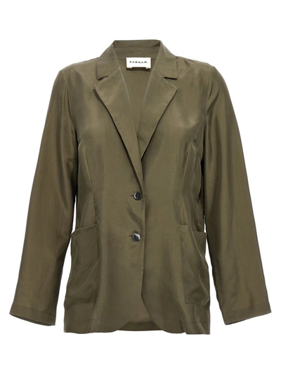 P.a.r.o.s.h Habotay Blazer And Suits Green