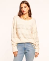 RAMY BROOK NAYELI EMBELLISHED SWEATER