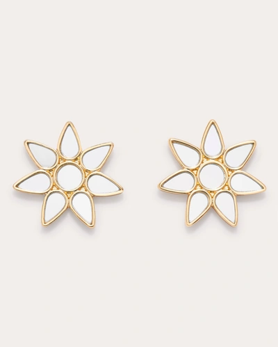 Ramy Brook Star Mirrored Studs In Gold