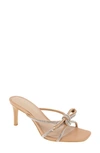 Bcbgeneration Selma Slide Sandal In Tan/ Clear