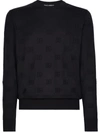 DOLCE & GABBANA DOLCE & GABBANA DG ALLOVER SWEATER