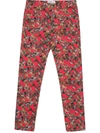 Vivienne Westwood Signature Logo Print High-waisted Trousers In Crazy Orb