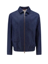 Brunello Cucinelli Serge Wool And Linen Jacket
