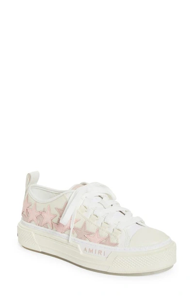 AMIRI AMIRI STARS COURT LOW TOP SNEAKER