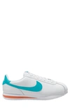 Nike Cortez Sneakers In White And Blue