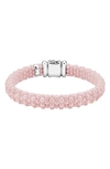 Lagos Pink Caviar Ceramic Beaded Bracelet In Pink