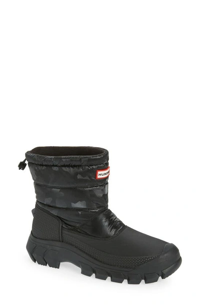 Hunter Field Gardener Short Mens Boot In Black