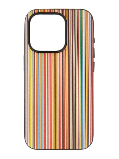 Paul Smith Iphone 15 Cover In Multicolour