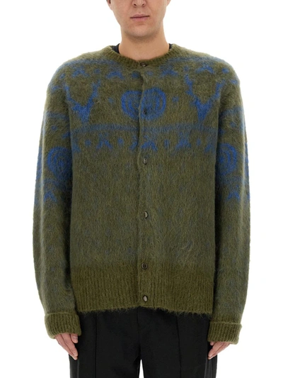 SOUTH2 WEST8 SOUTH2 WEST8 MOHAIR BLEND CARDIGAN