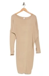 GO COUTURE GO COUTURE OFF THE SHOULDER LONG SLEEVE DRESS