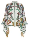 La Doublej Foulard Placee Iconic Tunic In Grenadilla Placee