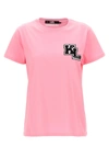 KARL LAGERFELD LOGO T-SHIRT PINK