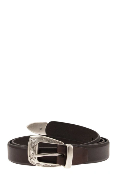 Alberto Luti Dark Brown Belt