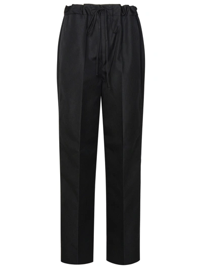 Maison Margiela Woman Pantalone In Black