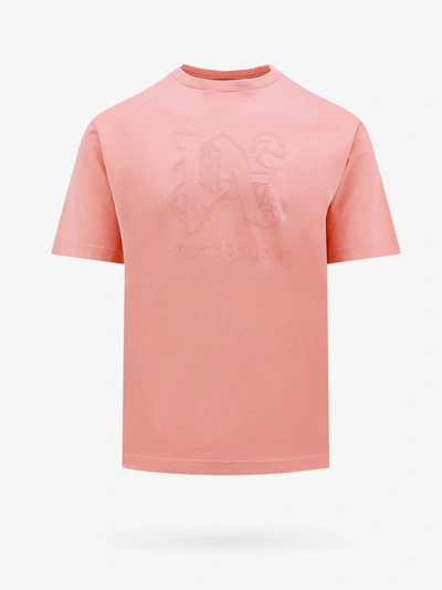 Palm Angels Man T-shirt Man Pink T-shirts