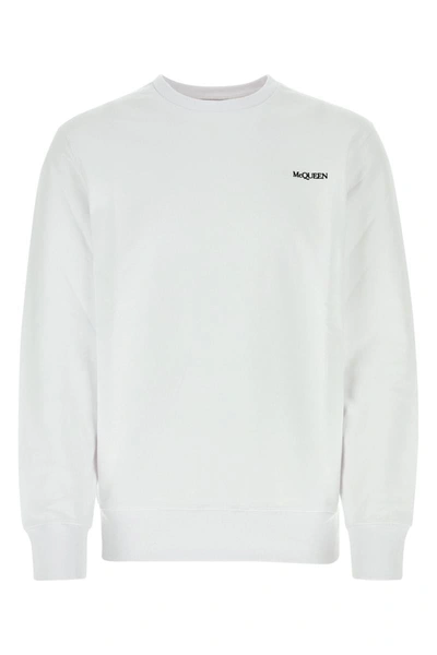 Alexander Mcqueen Sweatshirts In White