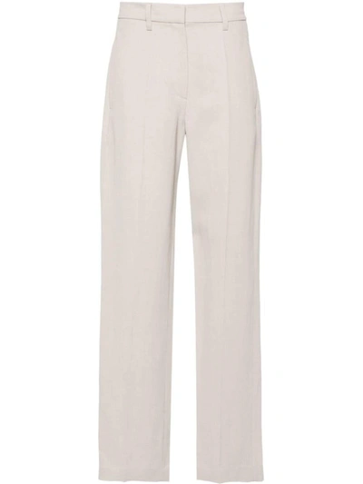 Brunello Cucinelli Trousers In Orange