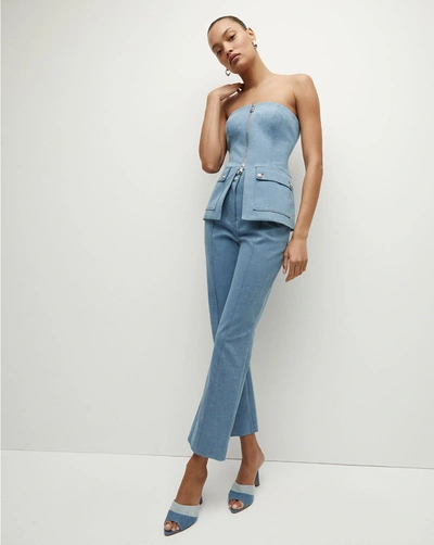 Veronica Beard Kean Pant In Iceberg