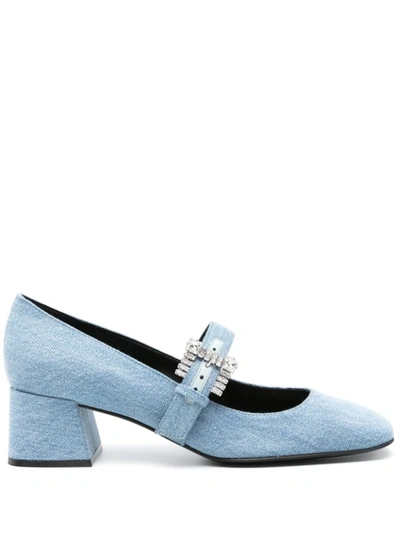 Sergio Rossi With Heel In Blue