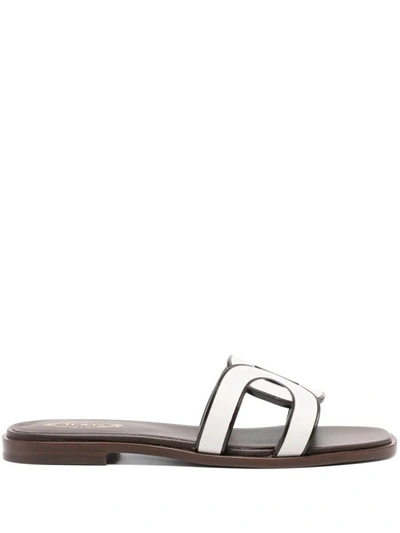 Tod's Sandals Shoes In White