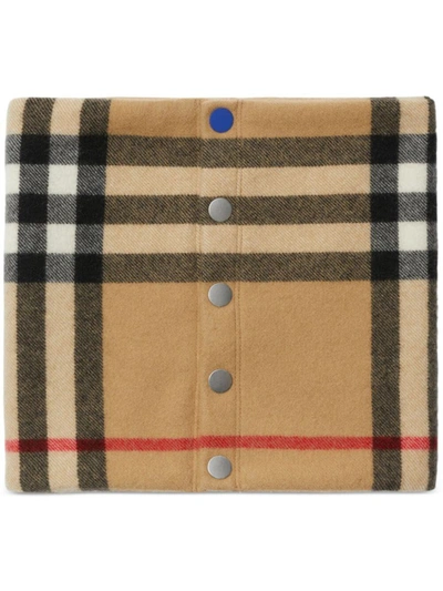 BURBERRY BURBERRY NECK WARMER CHECK ACCESSORIES