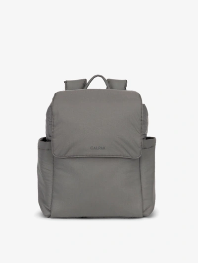 Calpak Convertible Mini Diaper Backpack In Slate