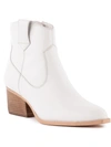 SEYCHELLES UPSIDE WOMENS LEATHER STACKED HEEL ANKLE BOOTS