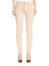 7 FOR ALL MANKIND SATEEN SKINNY JEANS,0400091956877