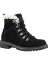 Gc Shoes Tinsley Faux Fur Lined Hiker Boot In Black