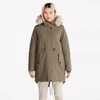 Timberland Women's Mount Kelsey High-pile Fleece-lined Parka In Multi