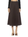 Shop Alexia Admor Brilyn Skirt In Brown
