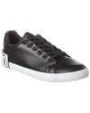 MOSCHINO LEATHER SNEAKER