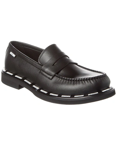 Moschino Loafer In Black