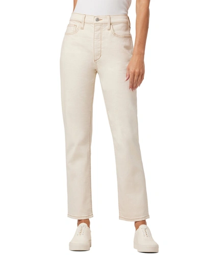 Joe's Jeans Milk The Utility High Rise Straight Leg Jean In Beige