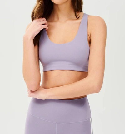 Splits59 Ella Airweight Sports Bra In Lavenders