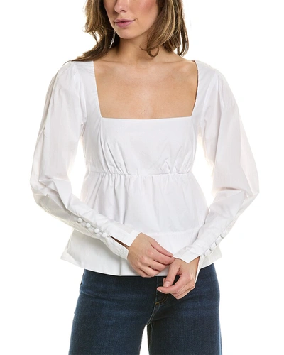 Staud Peggy Top In White