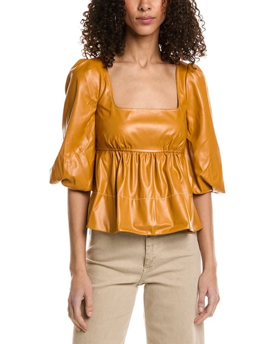 Staud Sophie Top In Yellow