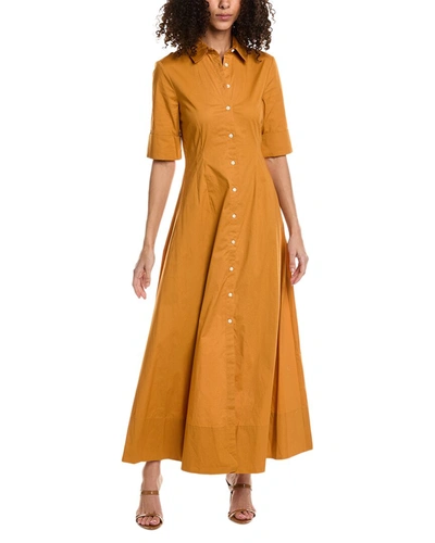 Staud Maxi Joan Dress In Yellow