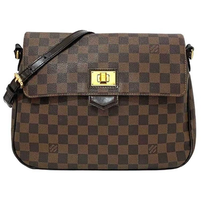 Pre-owned Louis Vuitton Roseberry Canvas Shopper Bag () In Brown