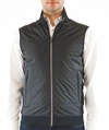 LUCHIANO VISCONTI NAVY QUILTED VEST