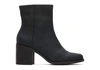 Toms Women's Evelyn Stacked Block Heel Booties In Black