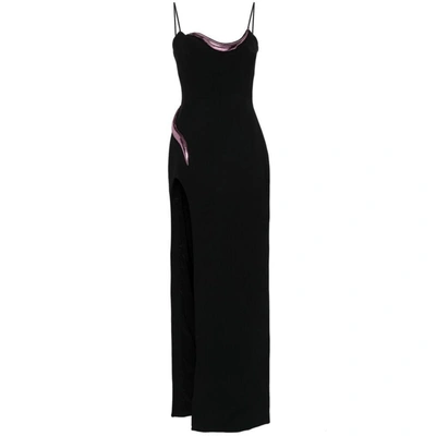 David Koma Dresses In Black/pink