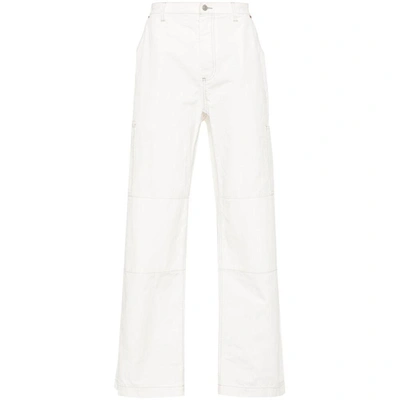 Mm6 Maison Margiela Trousers In White