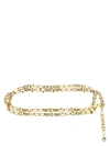 ALESSANDRA RICH ALESSANDRA RICH CHAIN AND CRYSTAL BELT