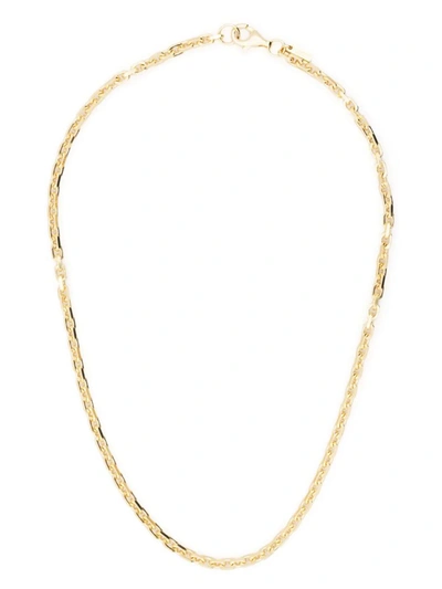 Hatton Labs 18kt Gold Plated Chain Necklace In Grey