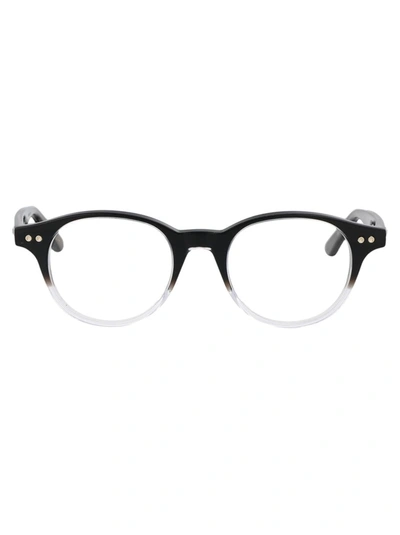 Montblanc Mb0255o Glasses In 001 Black Black Transparent